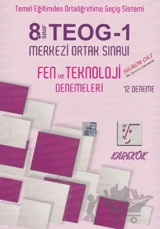 1. Merkezi Yazılı Sınav Fen ve Teknoloji Denemeleri – Kolektif – Karekök Yayıncılık kitap kapağı