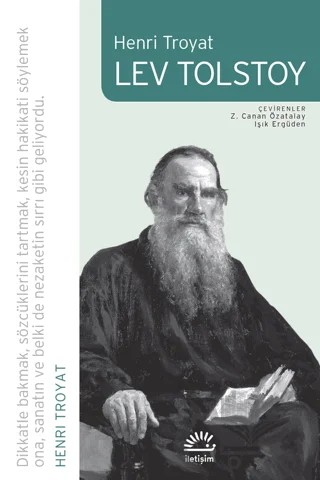 Lev Tolstoy – Henri Troyat – İletişim Yayınevi kitap kapağı