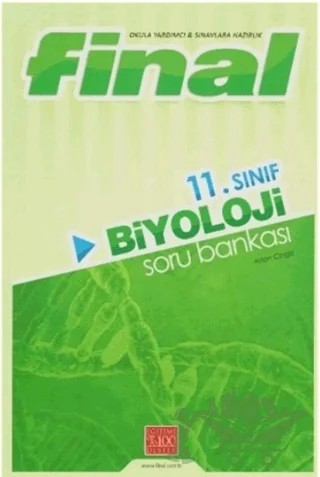 11. Sınıf Biyoloji Soru Bankası – Aslan Cingiz – Final Yayınları kitap kapağı