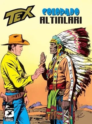 Tex Klasikler Seri 17 - Colorado Altınları / Grand Canyon – Gianluigi Bonelli, Guido Nolitta – Çizgi Düşler Yayınevi kitap kapağı