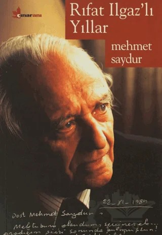 Rıfat Ilgaz’lı Yıllar – Mehmet Saydur – Çınar Yayınları kitap kapağı