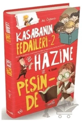 Kasabanın Fedaileri 2 - Hazine Peşinde – Ali Özkanlı – Hepsi Çocuk Yayınları kitap kapağı