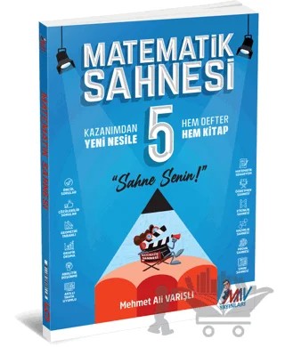 5. Sınıf Matematik Sahnesi Soru Bankası – Mehmet Ali Varışlı – MAV Yayınları kitap kapağı