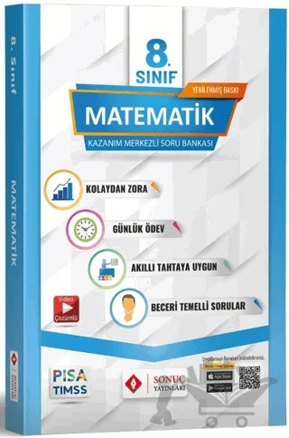 8. Sınıf Matematik Kazanım Merkezli Soru Bankası – Kolektif – Sonuç Yayınları kitap kapağı