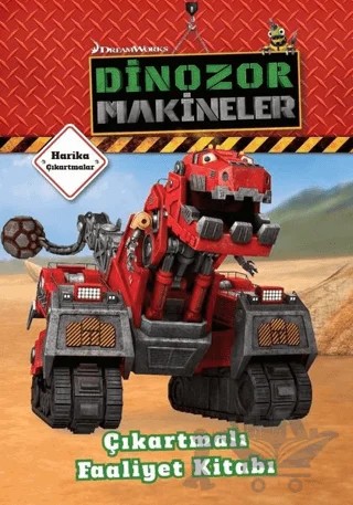Dinozor Makineler Çıkartmalı Faaliyet Kitabı – Kolektif – Doğan Egmont Yayıncılık kitap kapağı