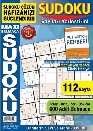 Maxi Bulmaca Sudoku 7 – Kolektif – Maxi Yayıncılık kitap kapağı