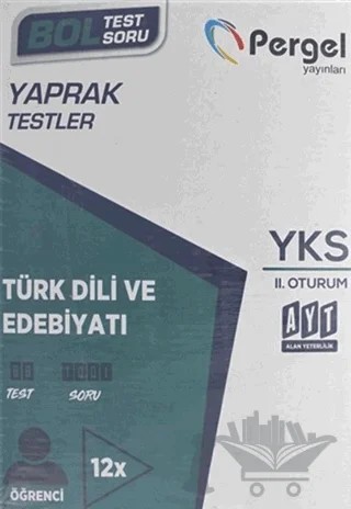 AYT 2. Oturum Türk Dili ve Edebiyatı Kutu Test – Kolektif – Pergel Yayınları kitap kapağı