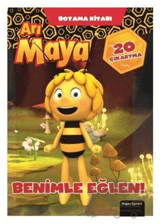 Arı Maya - Benimle Eğlen Boyama Kitabı – Kolektif – Doğan Egmont Yayıncılık kitap kapağı