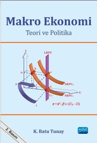 MAKRO EKONOMİ - Teori ve Politika – K. Batu TUNAY – Nobel Akademik Yayıncılık kitap kapağı