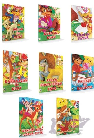 Tonton Masallar Dizisi (8 Kitap Takım) – Kolektif – Damla Yayınevi kitap kapağı