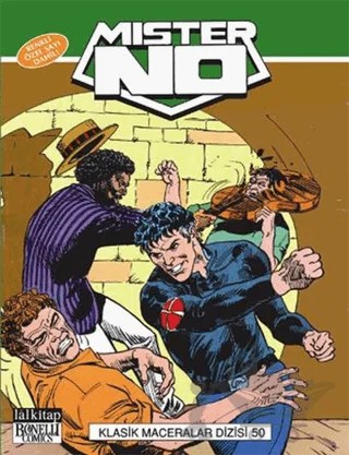 Mister No : Klasik Maceralar - 50 – Guido Nolitta – Lal Kitap kitap kapağı