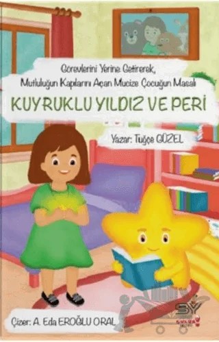 Kuyruklu Yıldız ve Peri – Tuğçe Güzel – Servet Yayınevi kitap kapağı