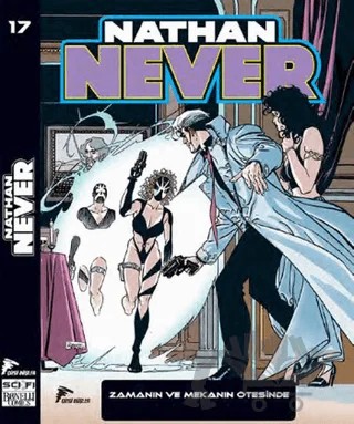 Nathan Never Serisi 17 - Zamanın ve Mekanın Ötesinde – Antonio Serra, Stefano Vietti – Çizgi Düşler Yayınevi kitap kapağı