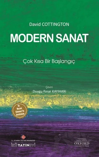 Modern Sanat – David Cottington – İstanbul Kültür Üniversitesi - İKÜ Yayınevi kitap kapağı