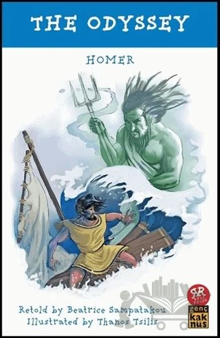 The Odyssey – Homeros – Kaknüs Genç kitap kapağı