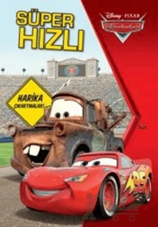 Disney Arabalar Süper Hızlı – Kolektif – Doğan Egmont Yayıncılık kitap kapağı
