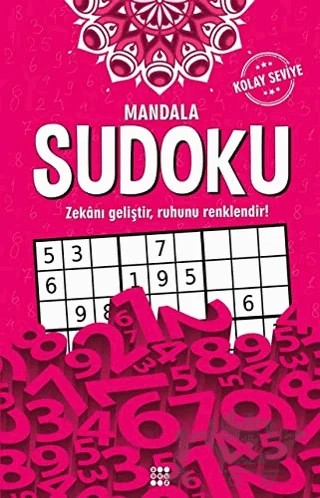 Mandala Sudoku - Kolay Seviye – Kolektif – Dokuz Yayınları kitap kapağı