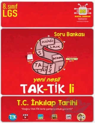8. Sınıf T.C. İnkılap Tarihi ve Atatürkçülük Taktikli Soru Bankası – Kolektif – Tonguç Akademi kitap kapağı