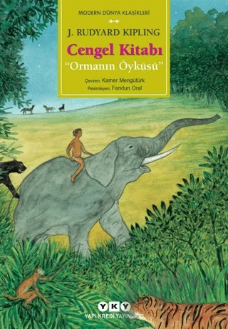 Cengel Kitabı – Joseph Rudyard Kipling – Yapı Kredi Yayınları kitap kapağı