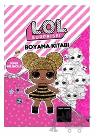 Lol Surprise! Süper Eğlenceli Boyama Kitabı – Kolektif – Doğan Egmont Yayıncılık kitap kapağı