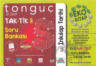 8. Sınıf T.C. İnkılap Tarihi Taktikli Soru Bankası – Kolektif – Tonguç Akademi kitap kapağı