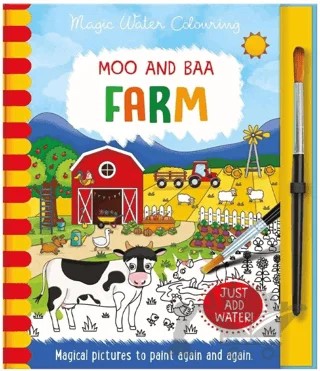 Magic Water Colouring - Farm – Kolektif – IMAGINE THAT kitap kapağı
