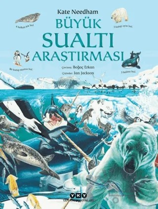 Büyük Sualtı Araştırması – Kate Needham – Yapı Kredi Yayınları kitap kapağı