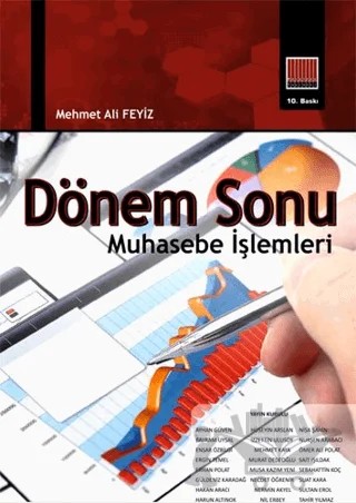 Dönem Sonu Muhasebe İşlemleri – Mehmet Ali Feyiz – Murathan Yayınevi kitap kapağı