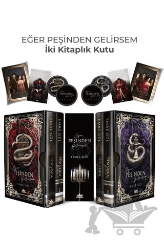 Eğer Peşinden Gelirsem Serisi - İki Kitaplık Kutu – Emre Gül – Guardian kitap kapağı