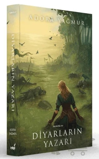 Diyarların Yazarı - Wisteria 4 (Özel Baskı) – Adora Yağmur – İndigo Kitap kitap kapağı