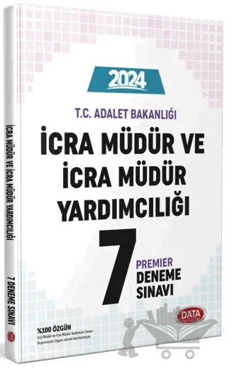 T.C. Adalet Bakanlığı İcra Müdür ve İcra Müdür Yardımcılığı 7 Deneme Sınavı – Kolektif – Data Yayınları kitap kapağı