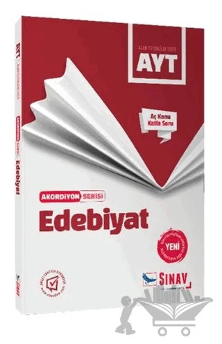 AYT Edebiyat Akordiyon Serisi – Kolektif – Sınav Yayınları kitap kapağı