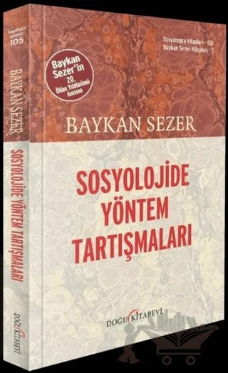 Sosyolojide Yöntem Tartışmaları – Baykan Sezer – Doğu Kitabevi kitap kapağı