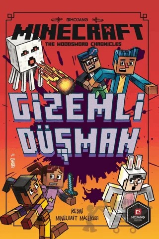 Minecraft - Gizemli Düşman – Nick Eliopulos – XLIBRIS kitap kapağı