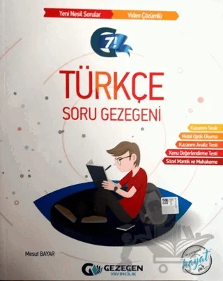 7. Sınıf Türkçe Soru Gezegeni – Mesut Bayar – Gezegen Yayıncılık kitap kapağı