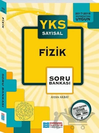 2018 YKS Sayısal Fizik Soru Bankası – Aydın Akbay – Evrensel İletişim Yayınları kitap kapağı