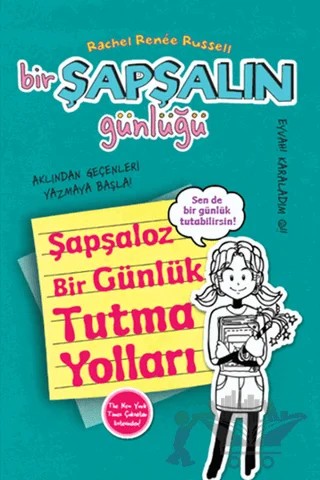 Bir Şapşalın Günlüğü 3,5 - Şapşaloz Bir Günlük Tutma Yolları – Rachel Renee Russell – Doğan Egmont Yayıncılık kitap kapağı
