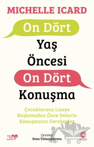 On Dört Yaş Öncesi On Dört Konuşma – Michelle Icard – Nova Kitap kitap kapağı