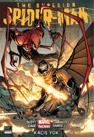 Superior Spider-Man Cilt 3: Kaçış Yok – Dan Slott – Marmara Çizgi kitap kapağı