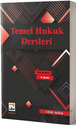 Temel Hukuk Dersleri – Ufuk Aydın – Nisan Kitabevi kitap kapağı