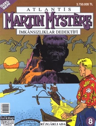Atlantis (Özel Seri) Sayı:8 Martin Mystere İmkansızlıklar Dedektifi Rüzgarlı Ada – Lal Kitap kitap kapağı
