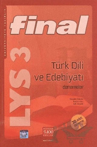 Final LYS 3 Türk Dili ve Edebiyatı Denemeler (30 Adet Deneme) – Kolektif – Final Yayınları kitap kapağı