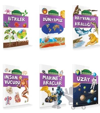 Yeni Başlayanlar İçin Fen Bilimleri (6 Kitap Takım) – Kolektif – Damla Yayınevi kitap kapağı