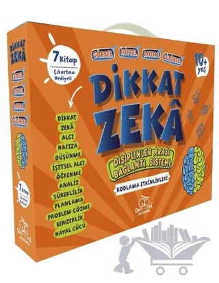 Dikkat Zeka 4. Sınıf Seti - 10 Yaş (7 Kitap Takım) – Mehmet Türkdoğan, Savaş Özdemir – Dikkat ve Zeka Akademisi Yayınları kitap kapağı