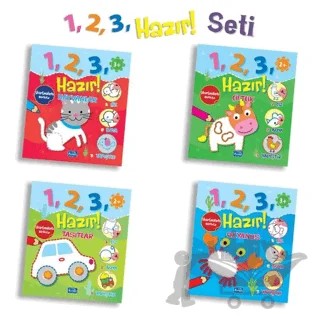 1 - 2 - 3 Hazır Seti - 4 Kitap Takım – Kolektif – Parıltı Yayınları kitap kapağı