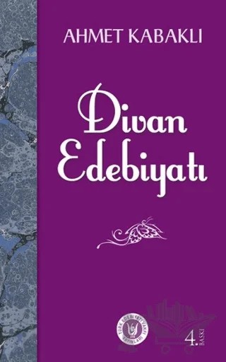 Divan Edebiyatı – Ahmet Kabaklı – Tedev Yayınları kitap kapağı