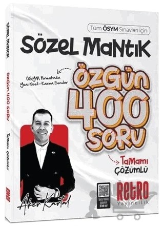 2026 Tüm ÖSYM Sınavları İçin Mantık Soru Bankası – Aker Kartal – Retro Yayıncılık kitap kapağı