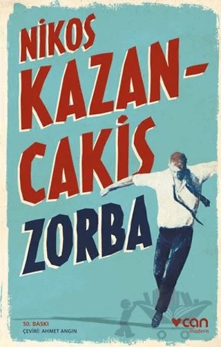 Zorba – Nikos Kazancakis – Can Yayınları kitap kapağı