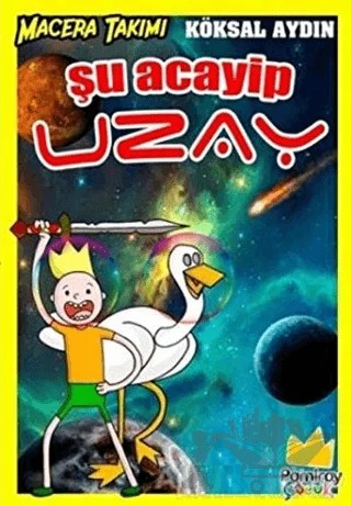 Şu Acayip Uzay – Kolektif – Pamiray Çocuk kitap kapağı