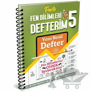 5. Sınıf Fen Bilimleri Defterim Fenito – Kolektif – Arı Yayıncılık kitap kapağı